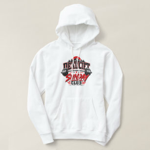 Deadlift Sunday Club Vintage-Kraftdreikampf-Abzeic Hoodie