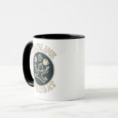 Deadline-Akrobat Kaffee-Tasse Tasse (Vorderseite Links)
