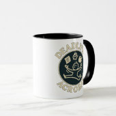 Deadline-Akrobat Kaffee-Tasse Tasse (VorderseiteRechts)