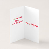 Deadline amüsante Kommentar Rote Aquarell Lady (Innenseite)