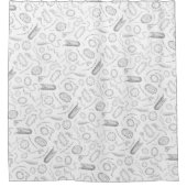 Deadly Design Duschvorhang (Vorderseite)