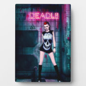 Deadly Gothic Girl Fotoplatte (Vorderseite)