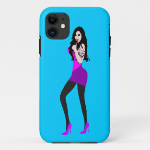 ♔° ・ Deadly Hot Vampire Girl iPhone 5 Fall ・° ♔ Case-Mate iPhone Hülle