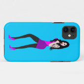 ♔° ・ Deadly Hot Vampire Girl iPhone 5 Fall ・° ♔ Case-Mate iPhone Hülle (Rückseite (Horizontal))