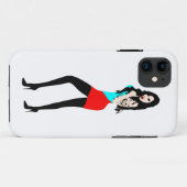 ♔° ・ Deadly Hot Vampire Girl iPhone 5 Fall ・° ♔ Case-Mate iPhone Hülle (Rückseite (Horizontal))