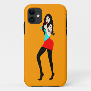♔° ・ Deadly Hot Vampire Girl iPhone 5 Fall ・° ♔ 11 Hülle