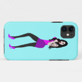 ♔° ・ Deadly Hot Vampire Girl iPhone 5 Fall ・° ♔ Case-Mate iPhone Hülle (Rückseite (Horizontal))