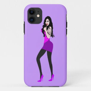 ♔° ・ Deadly Hot Vampire Girl iPhone 5 Fall ・° ♔ Case-Mate iPhone Hülle