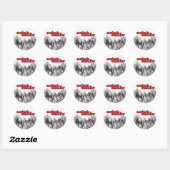 Deadly Winter Sticker (Blatt)