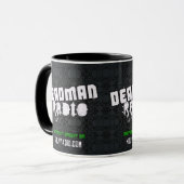 Deadman Radio Tasse (Vorderseite Links)