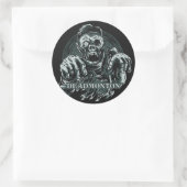 DEADMONTON-Aufkleber Runder Aufkleber (Tasche)