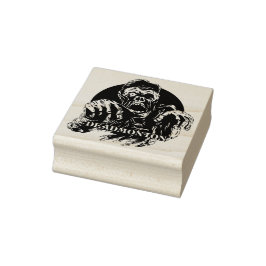 DEADMONTON-Briefmarke Gummistempel