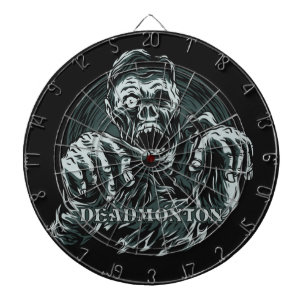 DEADMONTON Dartboard Dartscheibe