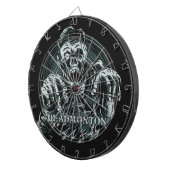 DEADMONTON Dartboard Dartscheibe (Vorderseite rechts)