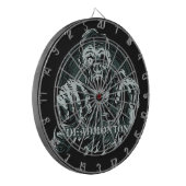 DEADMONTON Dartboard Dartscheibe (Vorderseite Links)