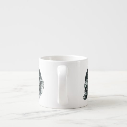 DEADMONTON Espresso Tasse (Rückseite)