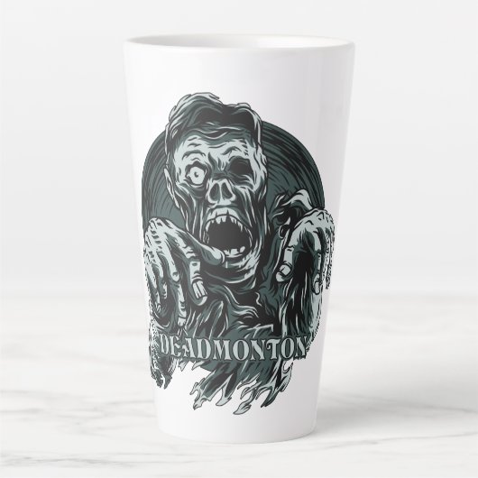 DEADMONTON Latte Tasse (Vorderseite)