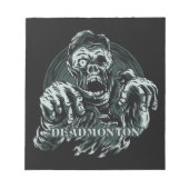 DEADMONTON NOTIZBLOCK (Vorderseite)
