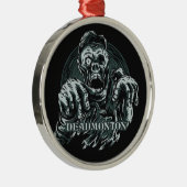DEADMONTON ORNAMENT AUS METALL (Rechts)