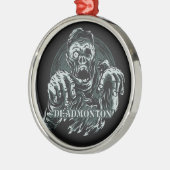 DEADMONTON ORNAMENT AUS METALL (Links)