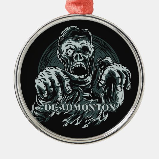 DEADMONTON ORNAMENT AUS METALL (Vorne)
