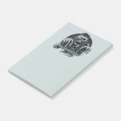 DEADMONTON POST-IT KLEBEZETTEL (angewinkelt)