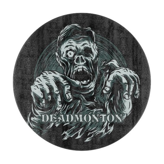 DEADMONTON-Schneidbrett Schneidebrett (Vorderseite)