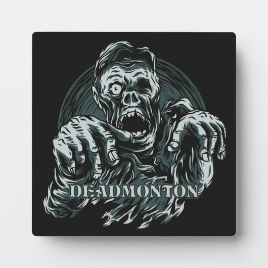 DEADMONTON-Tafel Fotoplatte (Vorderseite)