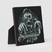 DEADMONTON-Tafel Fotoplatte (Vorderseite)