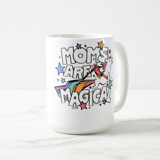 Deadpool - Moms Are Magical Mother'S Day Kaffeetasse (VorderseiteRechts)