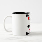 deadseriousskull zweifarbige tasse (Links)