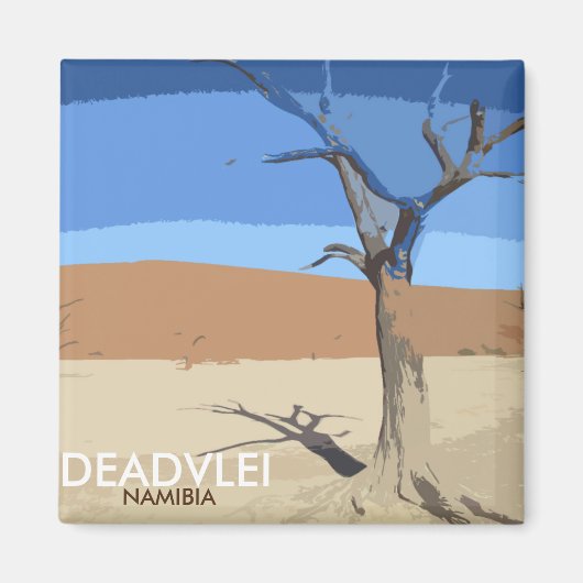Deadvlei Namibia Magnet (Vorne)