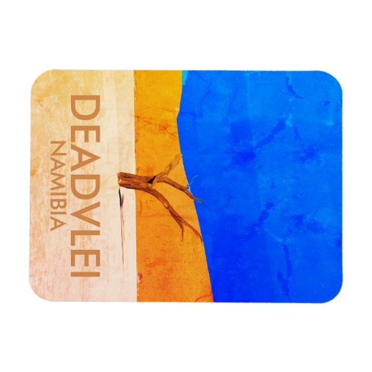 Deadvlei Namibia Magnet (Horizontal)