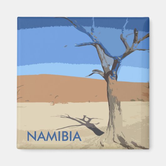 Deadvlei Namibia Magnet (Vorne)