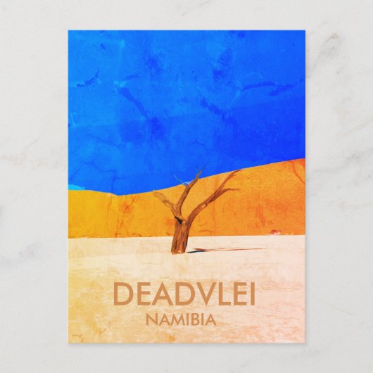 Deadvlei Namibia Postkarte (Vorderseite)