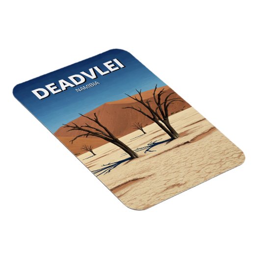 Deadvlei Namibia Travel Magnet (Rechte Seite)