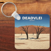 Deadvlei Namibia Travel Schlüsselanhänger (Vorderseite)