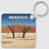 Deadvlei Namibia Travel Schlüsselanhänger (Rückseite)