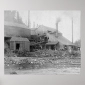 Deadwood and Delaware Smelter Fotografie Poster (Vorne)