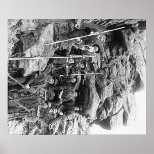 Deadwood Central Railroad Engineer Corps Poster (Vorne)