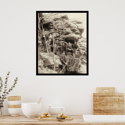 Deadwood Central Railroad SD 1888 Poster (Küche)