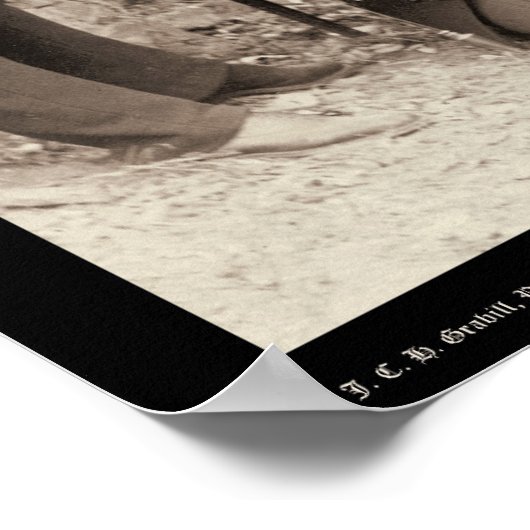 Deadwood Central RR Engineer Corps SD 1888 Poster (Ecke)