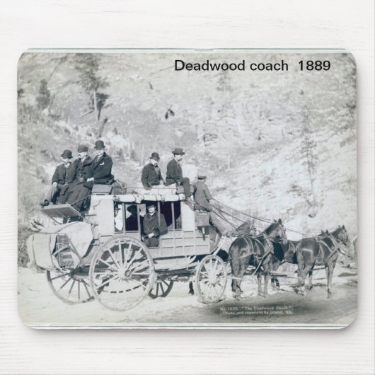 Deadwood Coach Mousepad (Vorne)