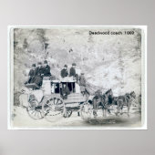 Deadwood Coach Print Poster (Vorne)