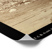 Deadwood & Delaware Smelter SD 1891 Poster (Ecke)