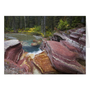 Deadwood Falls am Reynolds Creek im Herbst in