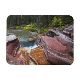 Deadwood Falls am Reynolds Creek im Herbst in Magnet