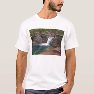 Deadwood Falls auf Reynolds-Creek im Herbst T-Shirt