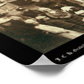 Deadwood Grand Lodge IOOF Street Parade SD 1890 Poster (Ecke)