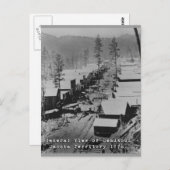 Deadwood Historisches Foto Postkarte (Vorne/Hinten)